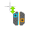 Vertical resize cursor