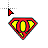 Superman Alphabet q cursor