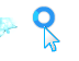 Blue arrows Cursors cursor preview