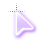 Purple neon cursor