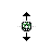 Vertical resize cursor