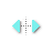 Horizontal resize cursor