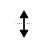 Vertical resize cursor