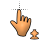 inflated-person cursor