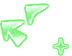 Mint Green Snow Cursors preview
