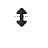 Vertical resize cursor