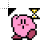 Kirby loading in background cursor