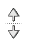 Vertical resize cursor