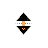 Vertical resize cursor