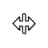 Horizontal resize cursor