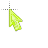 Dream Lime Glass Cursor cursor
