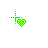 neone green-yellow cursor