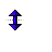 Vertical resize cursor