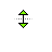 Vertical resize cursor