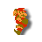 Mario 8-Bit Diagonal Resize 2 cursor