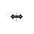 Horizontal resize cursor