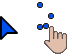 Metro X3 Bold Cobalt Cursors preview