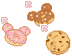 Dulces Donuts Kawaii Cursors preview
