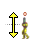 Vertical resize cursor