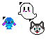 animal cartoons Cursors preview