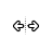 Horizontal resize cursor