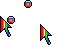 Rainbow Animated Mouse Icon Pack - RAMIP Cursors preview