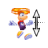 Vertical resize cursor