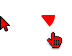 (wнole sет) Red Cursors preview