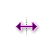 Horizontal resize cursor