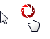 Windows 7 Portal Red Edit Cursors preview