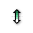 Vertical resize cursor