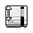 Vertical resize cursor