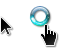 Aero Light Blue Shadow Cursors preview