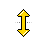 Vertical resize cursor