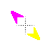 purple yellow Diagonal 1 cursor