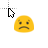 Sad Eyebrows cursor