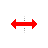 Horizontal resize cursor