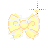 Yellow Bow cursor
