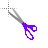 Scissors Purple cursor