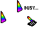 Hand Drawn Rainbow Pointers (non-animated) Cursors preview