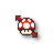 Super Mario Mushroom - Diagonal Resize 1 cursor