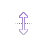 Vertical resize cursor
