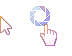 Windows 7 Portal Orange-Purple Gradient Special Edit Cursors preview