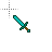 Diamond sword cool pointer cursor