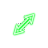 green_neon_diagonal2 cursor