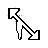 Diagonal resize 2 cursor