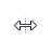 Horizontal resize cursor