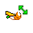 Green Koopa Diagonal Resize 1 cursor