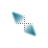 Fade away Diagonal size1 cursor