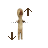 Vertical resize cursor